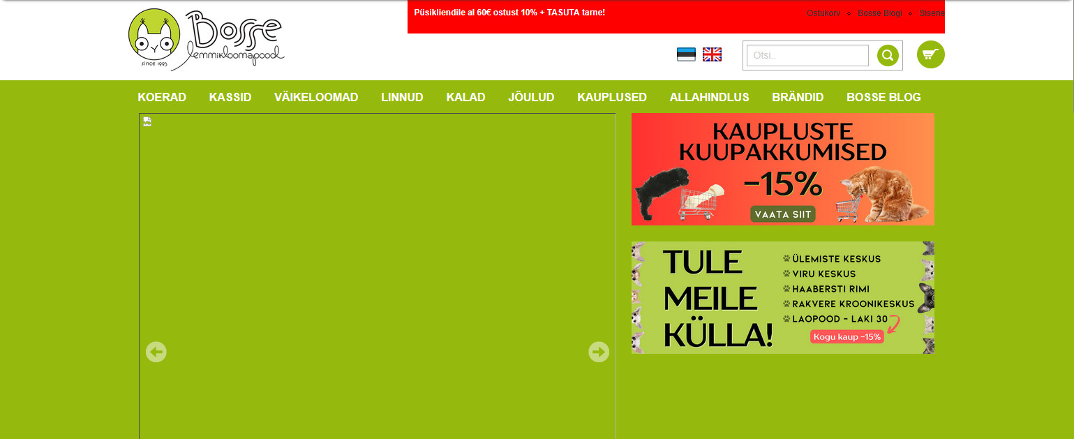 Bosse.ee leht detsember 2023