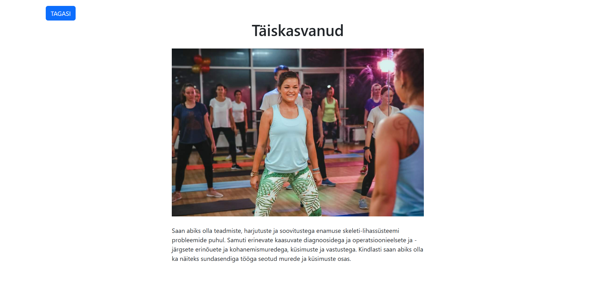 füsioteraapia uus alamleht